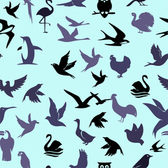 Obraz na płótnie Canvas Bird Pattern