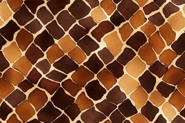 Vertical design of Geometric textile seamless pattern  Generative AI