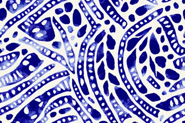 Vertical design of Geometric textile seamless pattern  Generative AI