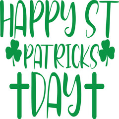 Fototapeta premium Saint Patrick's Day SVG And T-Shirt Design