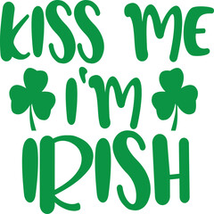 Saint Patrick's Day SVG And T-Shirt Design