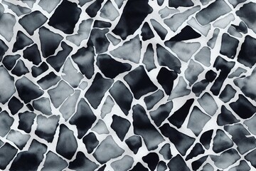 Vertical design of Geometric textile seamless pattern  Generative AI