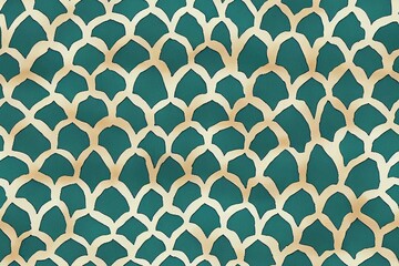 Vertical design of Geometric textile seamless pattern  Generative AI