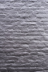Texture of a black brick wall