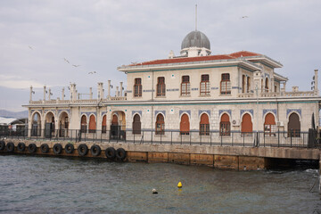 Obraz premium Passenger Terminal in Buyuk Ada in Istanbul, Turkiye