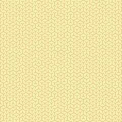  Hexagonal Maze pattern abstract illustration