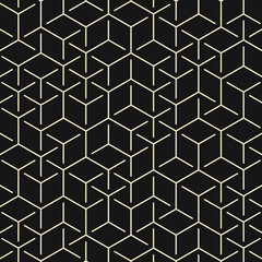  Hexagonal Maze pattern abstract illustration