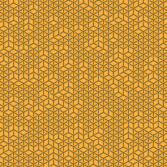  Hexagonal Maze pattern abstract illustration
