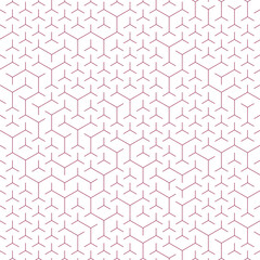  Hexagonal Maze pattern abstract illustration