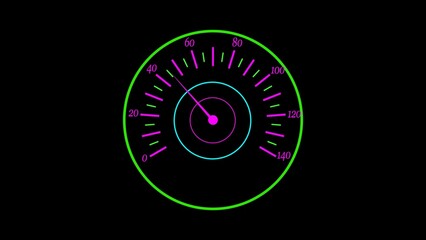 abstract beautiful speed meter illustration background 