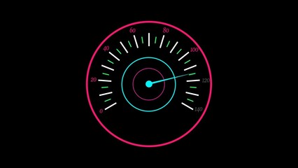 abstract beautiful speed meter illustration background 