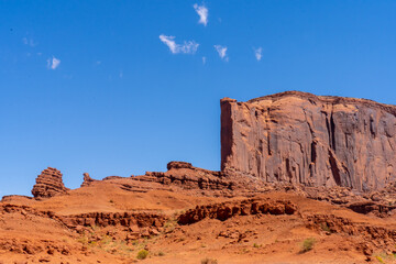 Fototapeta premium Monument Valley, located in southern Utah.
