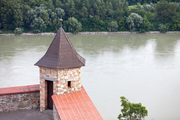 Watch tower of the outer wall Bratislava Castle