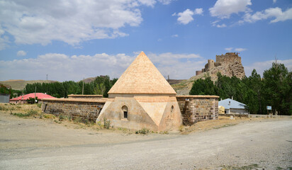 Hasan Bey Madrasa and Tomb, located in Van, Turkey, was built in the 16th century.