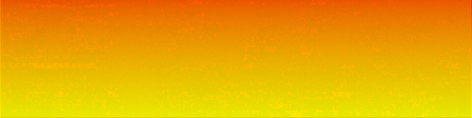 Gredient orange and yellow panorama backgroiund, Usable for banner, posters, Ads, events, celebrations, party, and various graphic design works