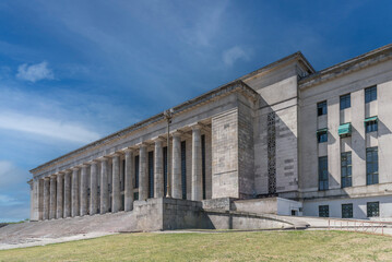 Fototapeta na wymiar University of Buenos Aires, School of Law Building.