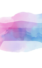 Obraz premium watercolor vector with transparent background