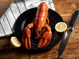 Slowfood - lobster - obrazy, fototapety, plakaty