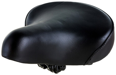 black bicycle seat 