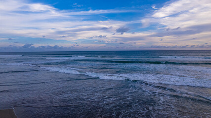 paisaje de mar y cielo de Acapulco