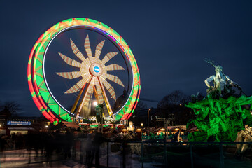 Ferris wheel, Christmas market, Berlin Mitte