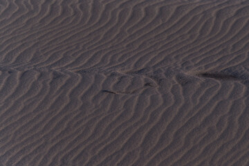 Brown sand ripple texture 