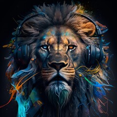 DJ lion 
