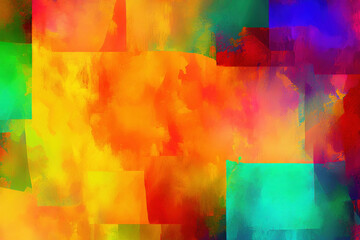 Naklejka premium abstract colors and forms as background theme created with Generative AI technology