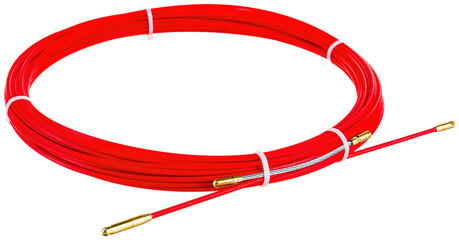 broach for cable red plastic