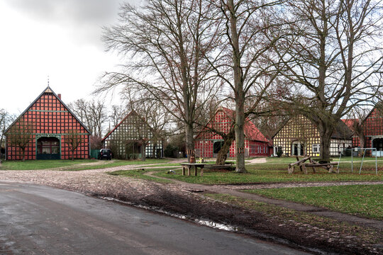 Rundlingsd&ouml;rfer im Wendland Kreis L&uuml;chow-Dannenberg