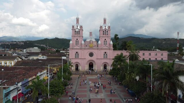 typical churches of colombian towns