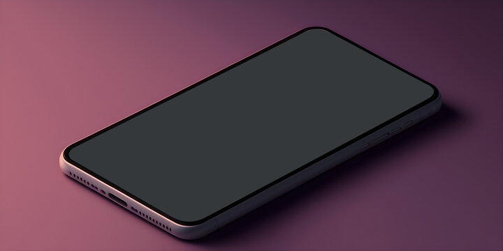 lavander smartphone mockup
