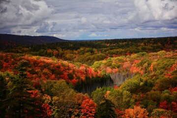 autumn in the mountains, Calabogie, Ontario, Canada