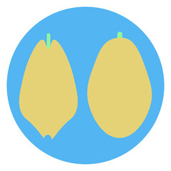 papaya illustration