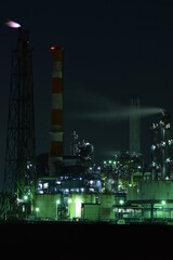 川崎市水江町 製油プラントの夜景