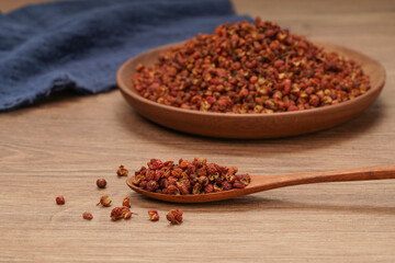 sun-dried red Sichuan peppercorns