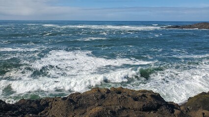 Pacific Ocean Beach in Oregon
