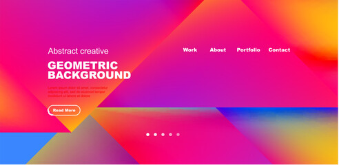 Dynamic bright lines abstract background, stripes with fluid colors, liquid gradients. Vector Illustration For Wallpaper, Banner, Background, Card, Book Illustration, landing page