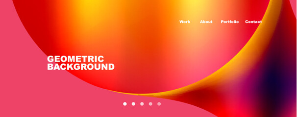 Trendy simple circle gradient abstract background. Vector Illustration For Wallpaper, Banner, Background, Card, Book Illustration, landing page