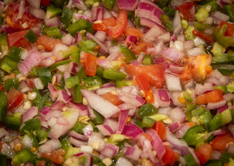 Mixed vegetable salad