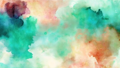 Colorful watercolor background. GENERATIVE AI