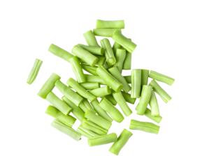 Long bean or cowpea  isolated on transparent png