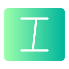 italic font icon 