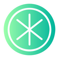 Obraz premium asterisk icon 