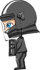 Police png graphic clipart design