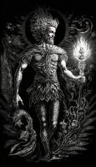 Fototapeta premium Tarot Card