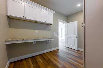 interior of a laundry room