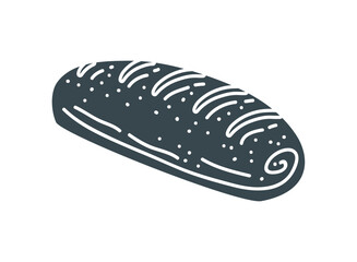 whole bread bakery icon