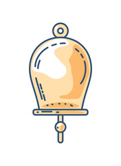 maritime bell nautical icon