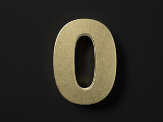 Gold number zero